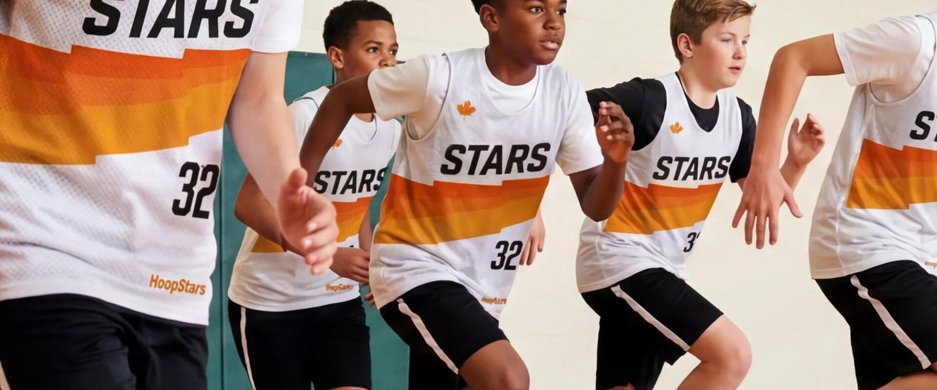 HoopStars youth basketball training class
